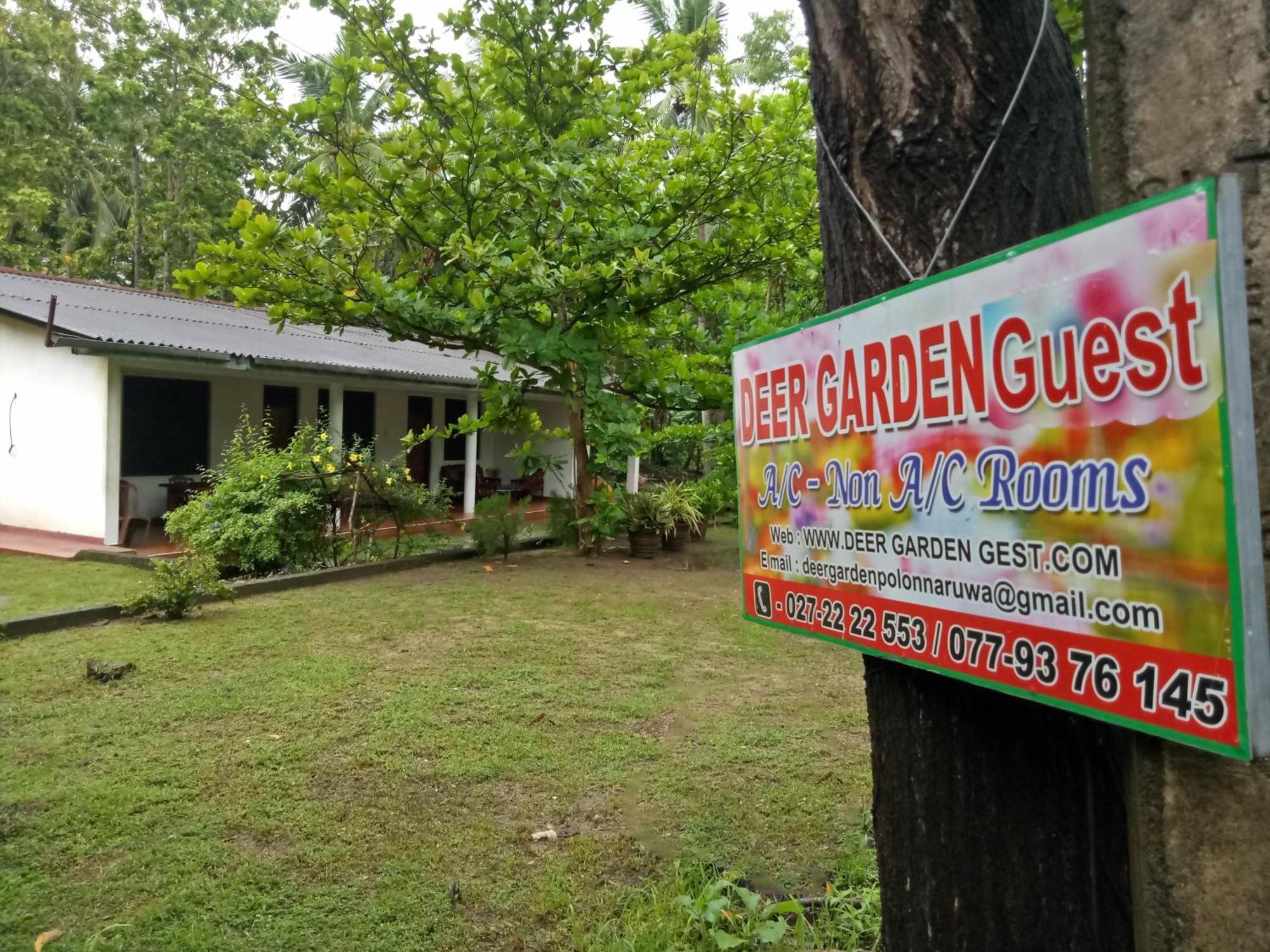 Deer Garden Guest Hotel Polonnaruwa Buitenkant foto